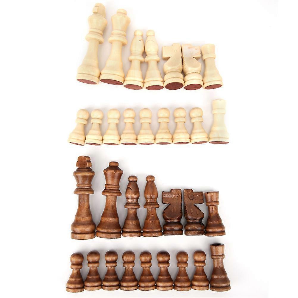 Pièce d'échecs en bois, jouet interactif parent-enfant, cadeau pour enfants, sans échiquier