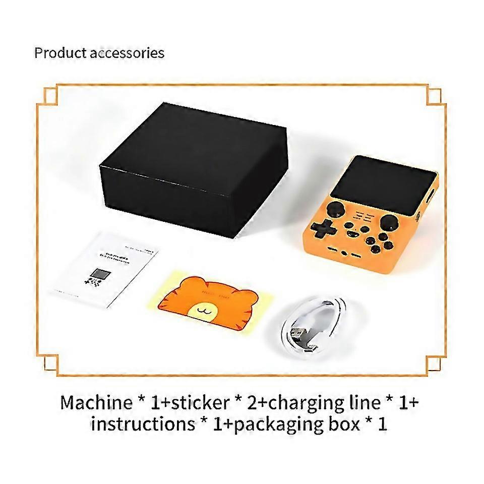 Pour console de jeu rétro console de jeu Open Source système jaune