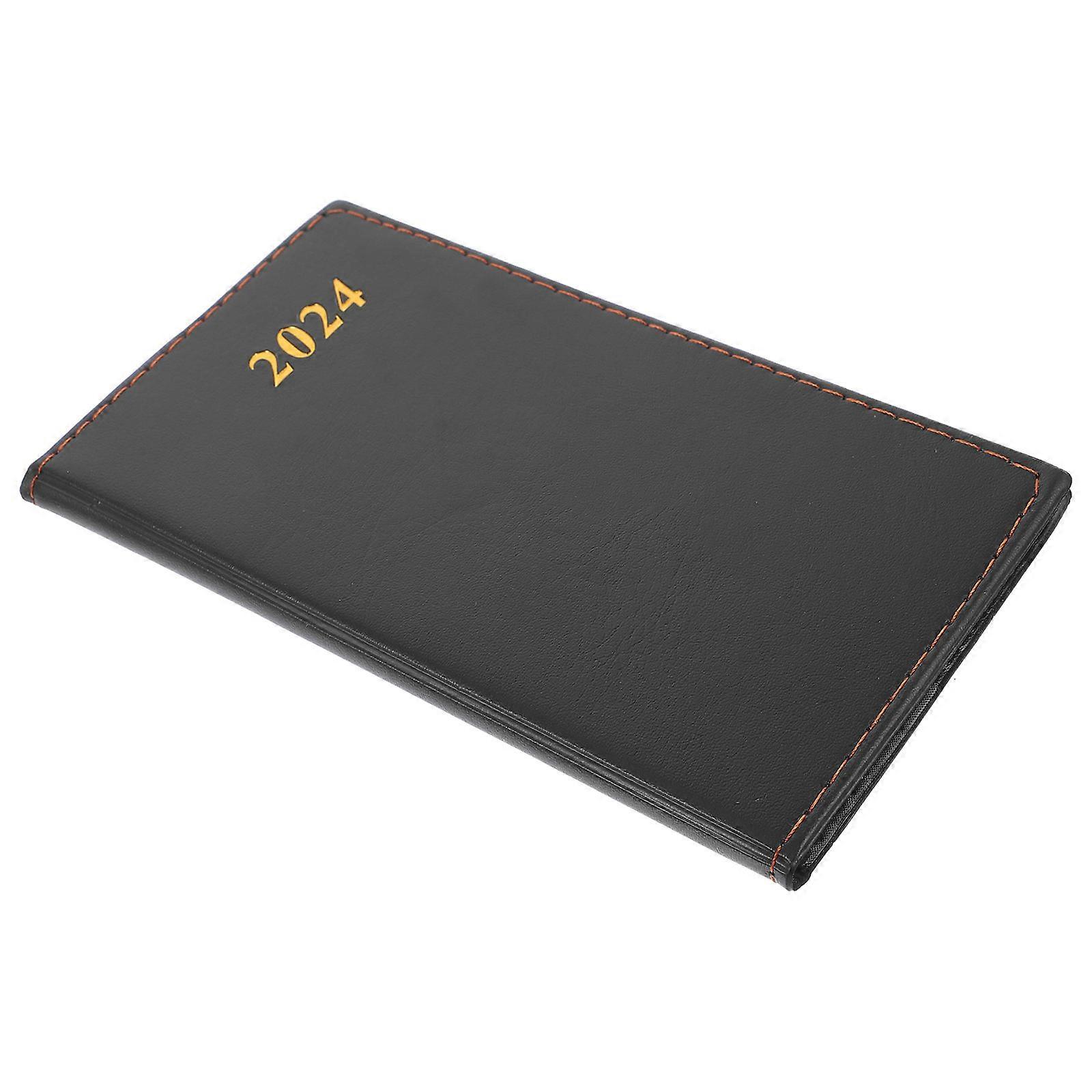 Efficient Date Planner 2Pcs To Do List Notepad For Work Study Home Use 2024 Black Schedule Management