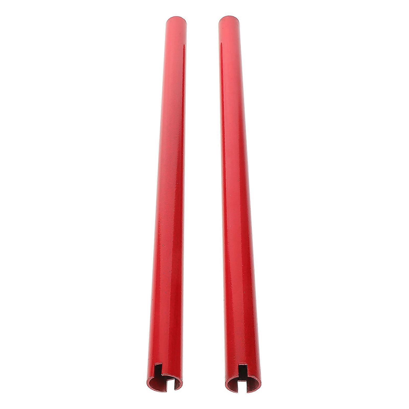 Automotive Hydraulic Jack Handle Accessories In Red Color For Car Owners 2Pcs Designed For Stable And Reliable Operation
