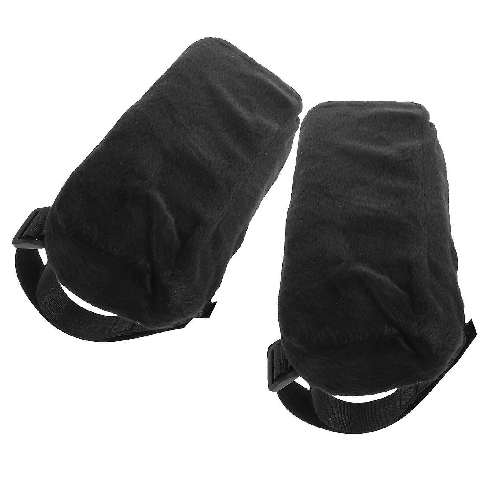 Non-slip Ergonomic Armrest Pads 4Pcs For Home Chair And Gaming Chair Black With Breathable Design
