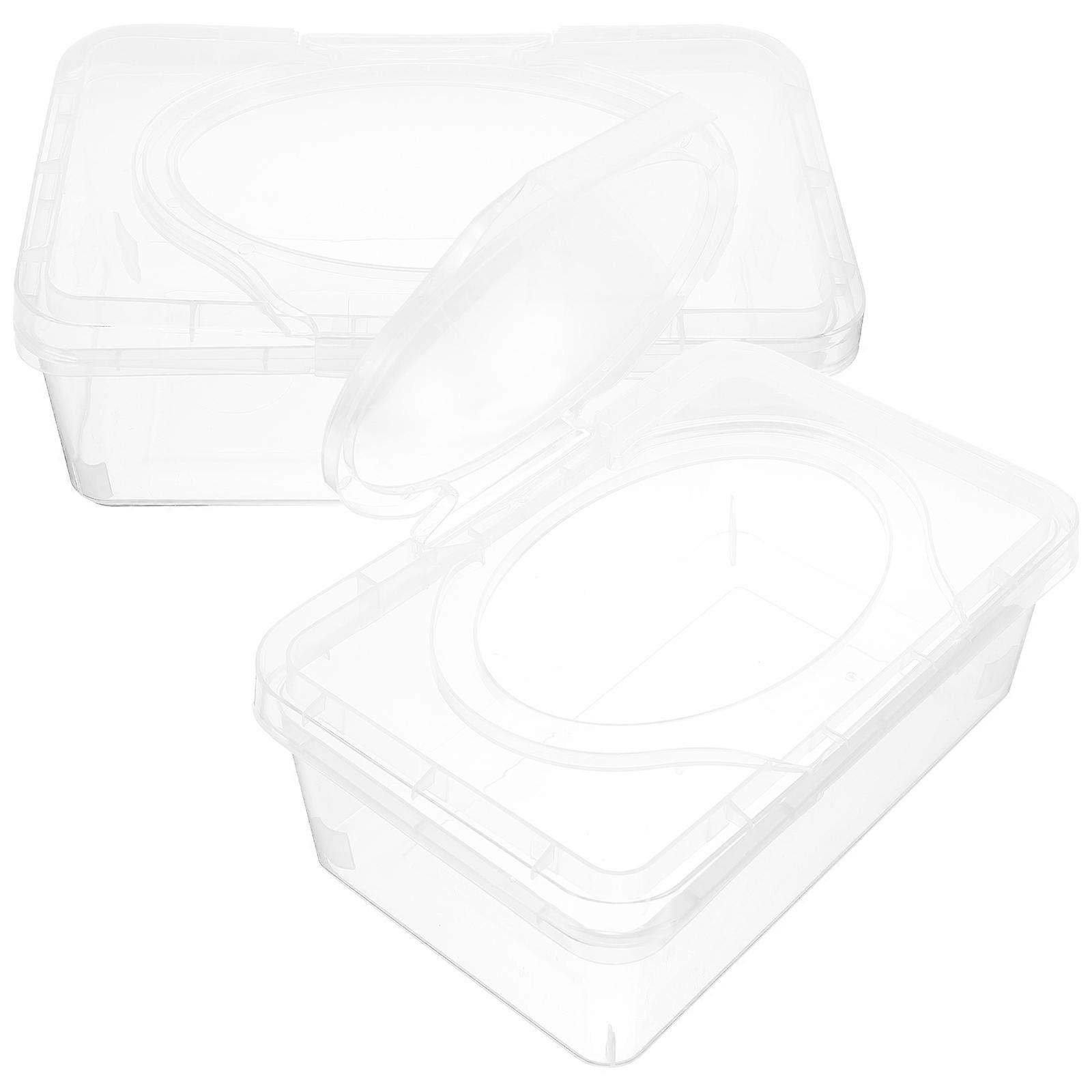 Modern Rectangular Wipe Container for Parents and Caregivers Perfect for Home Use Travel or Nursery 10 Pcs
