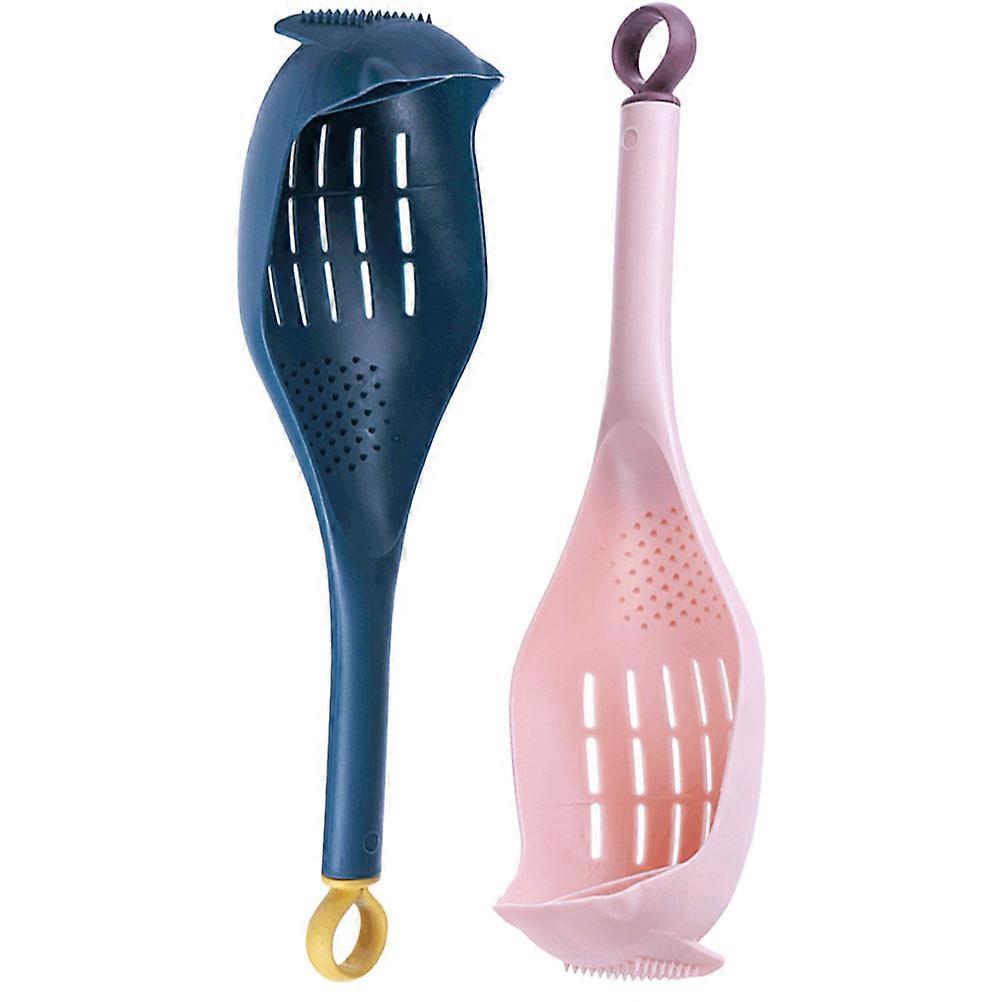 Plastic Serving Spoon Kitchen Cooking Spoon for 8Pcs Assorted Colors