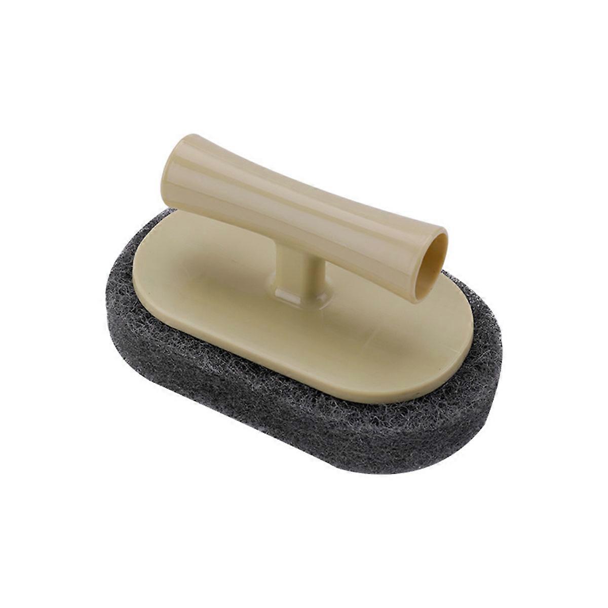 Kitchen Scouring Pad Handle Cleaning Brush for 3Pcs Practical Household Cleaner
