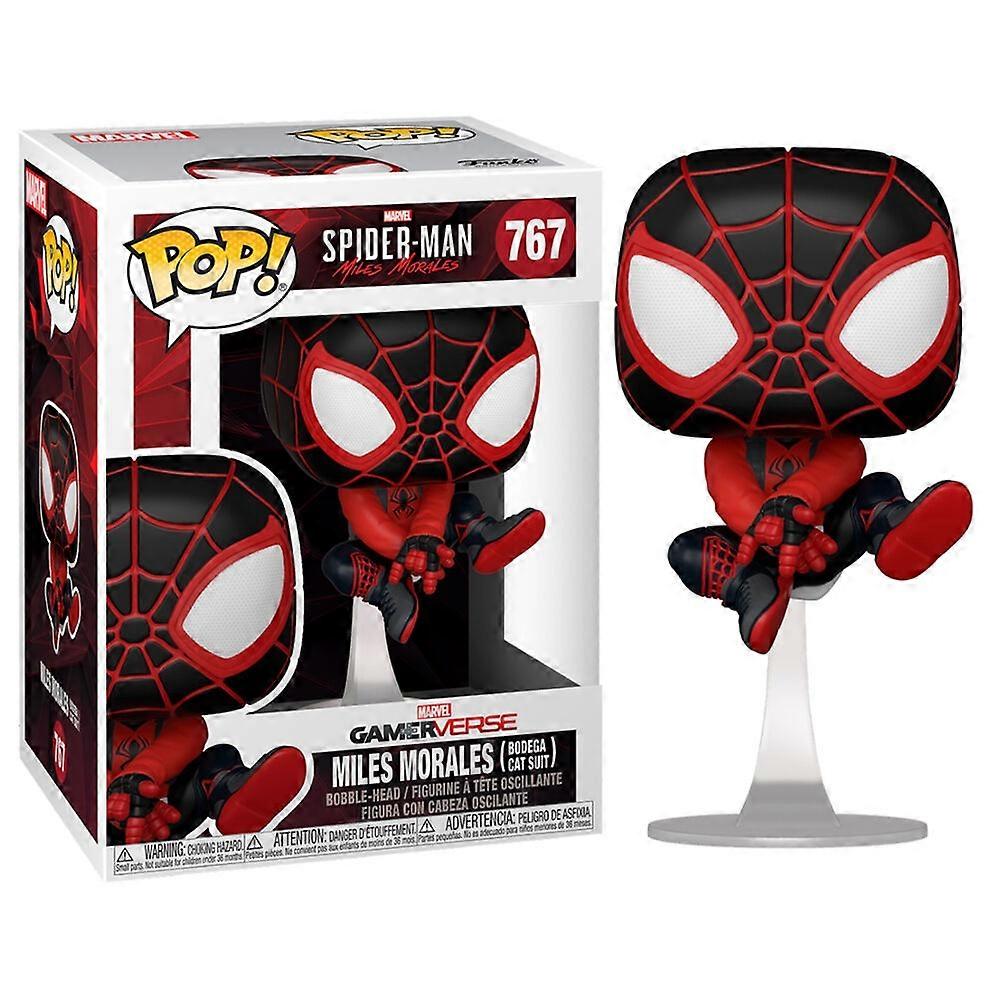 Spiderman Miles Morales Bodega Cat Costume for Children, Size 4-12