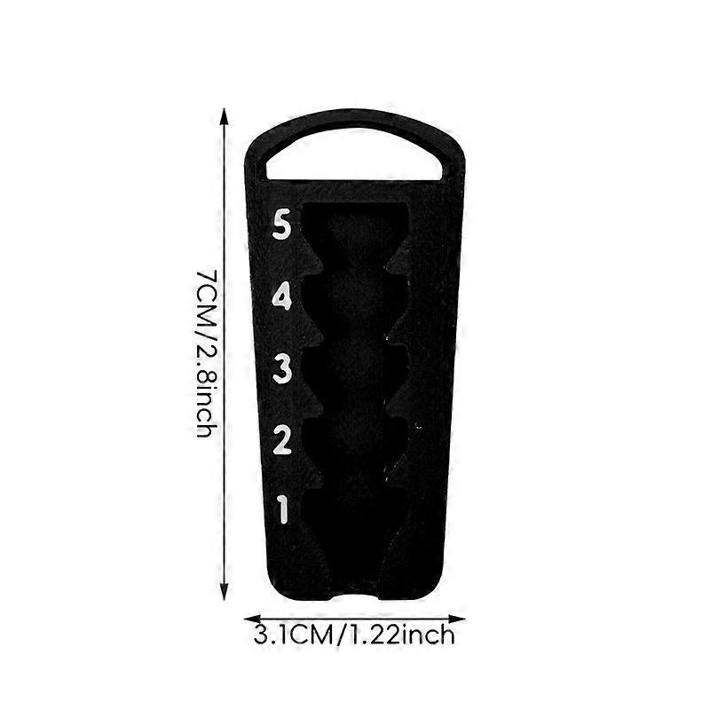 New ball tee height adjuster outdoor golf tee handheld adjustable measuring