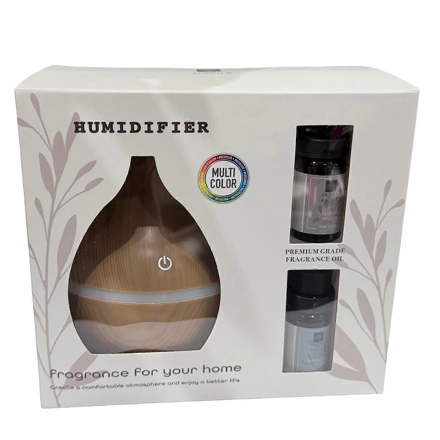 Aroma diffuser Aroma 2 dufter Luftfukter LED Flerfarget