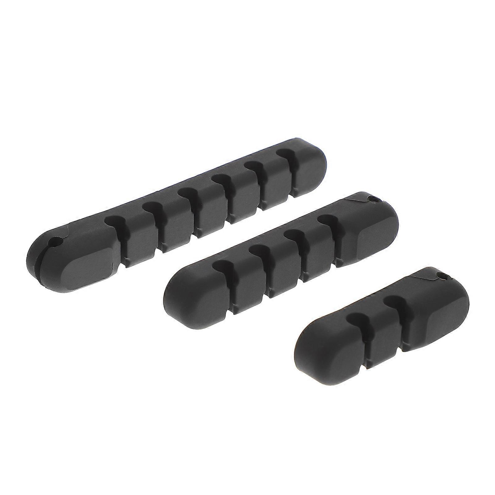 Cable Management Organizer 6 Pcs For Desk Organization Rectangular Silicone Strong Adhesive