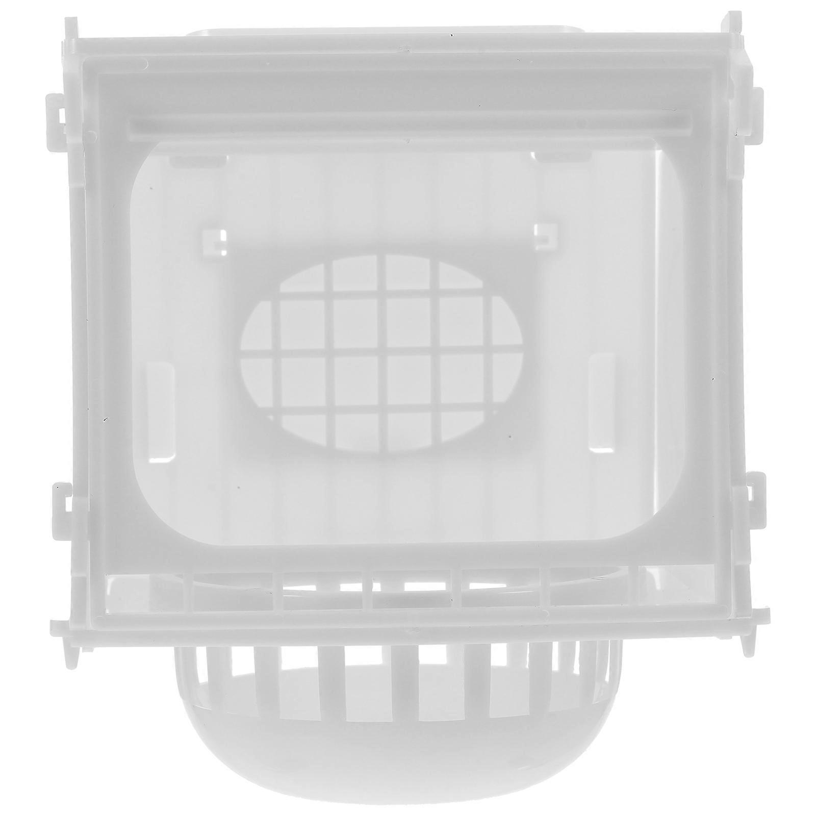 White Plastic Bird Breeding Nest Box for Parrots with 4Pcs Nesting Houses