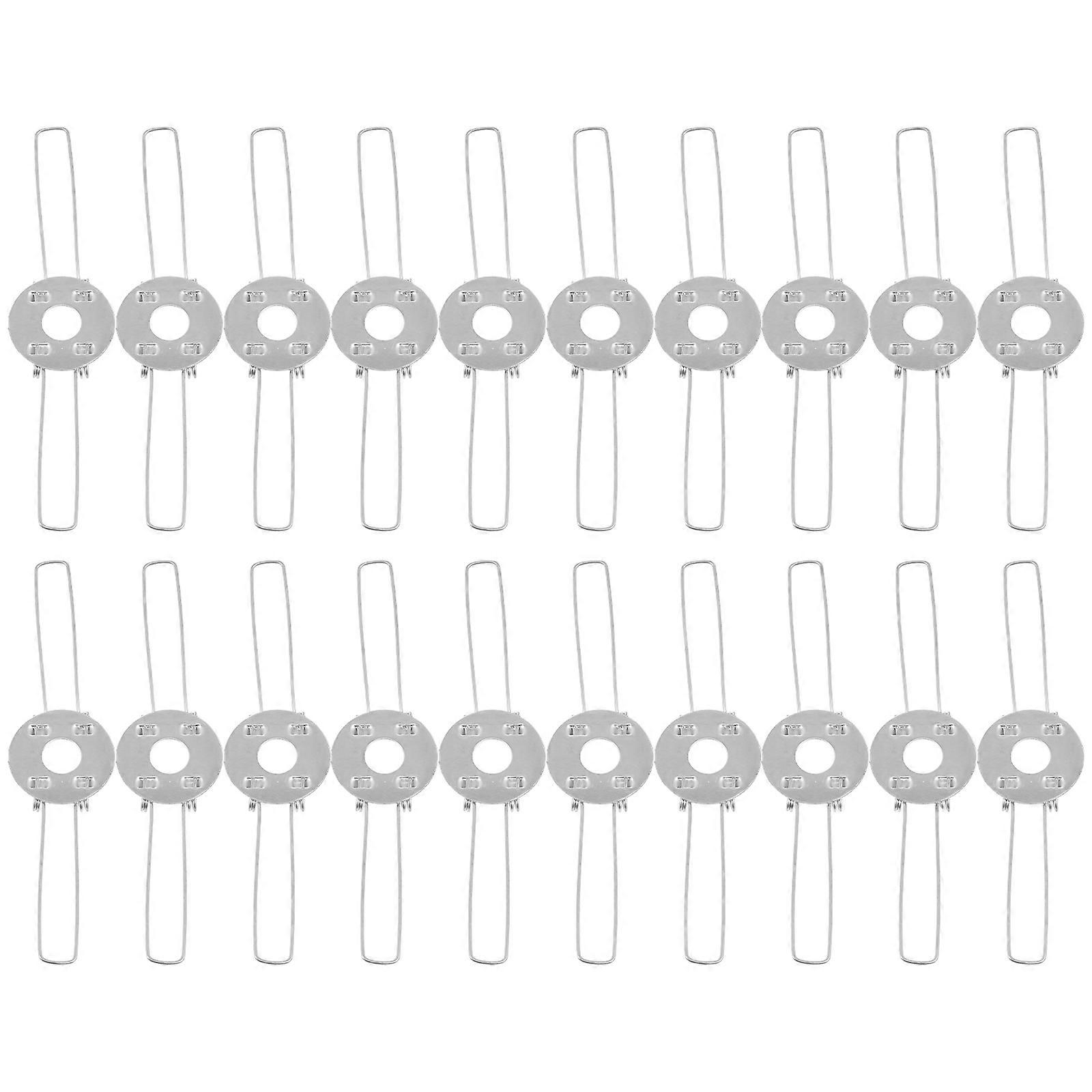 Lamp Shape Fixing Buckles Lampshade Spring Clips for Lampshade 120Pcs