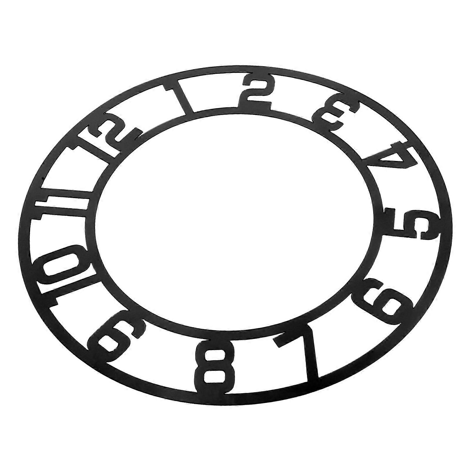 Modern Wall Clock Sticker Acrylic Mirror for Decoration 4Pcs Set