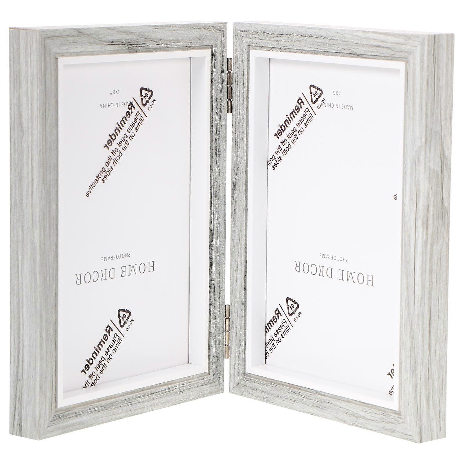 Tabletop Picture Frame 5Pcs Multi Color Rustic Photo Display Home Decor Rectangular