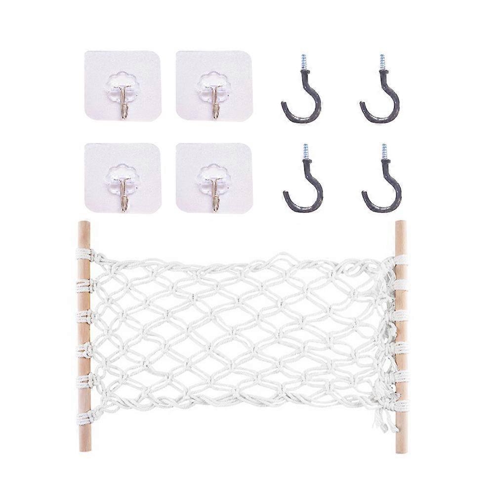 Fruit Hammock Under Cabinet Macrame Organizer for Kitchen 4Pcs