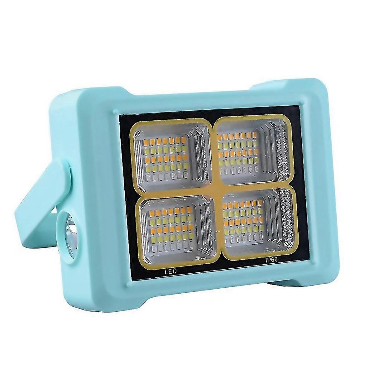 For Solar Flood Light Portable Flashlight Work Light 144