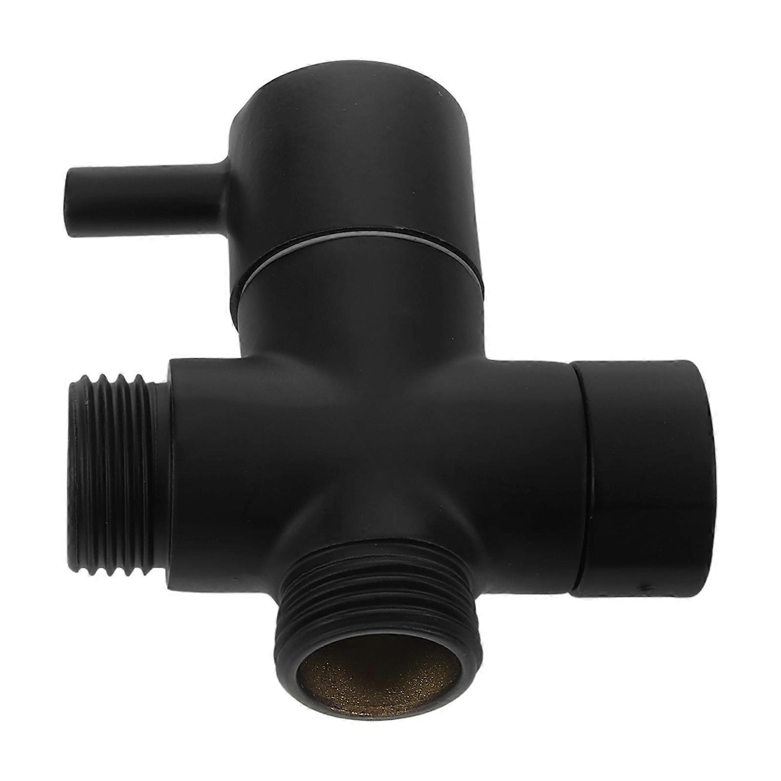 Shower Head Splitter Shower Arm Diverter for Connecting 5Pcs Copper Attachments