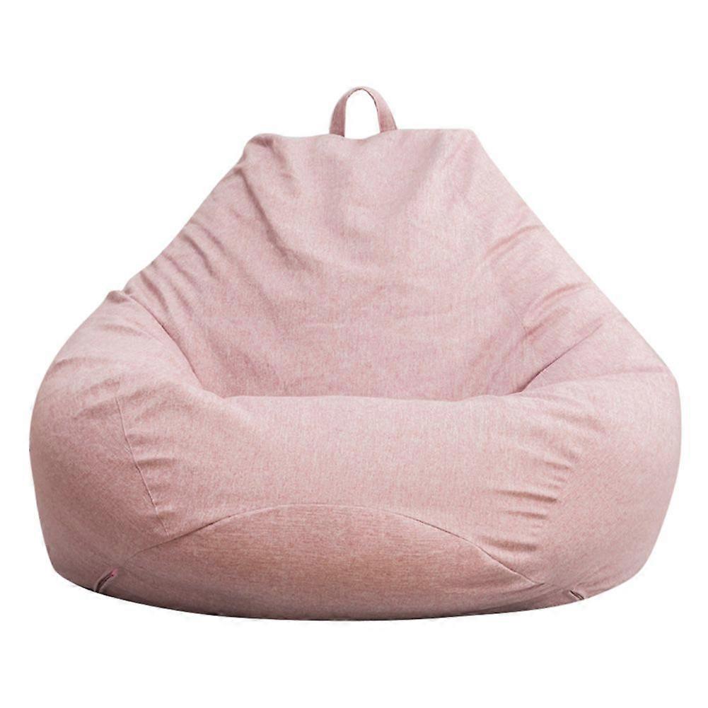Large Bean Bag Chair Cover Sofa Color Simple Design Indoor Lazy Lounger Cover for Adults and Kids with No Filling