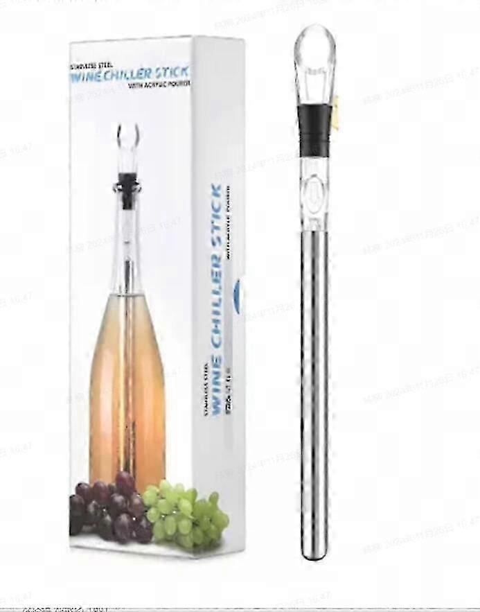 suitable for vinoamigo wine cooling stick, chills wine in 15 minutes