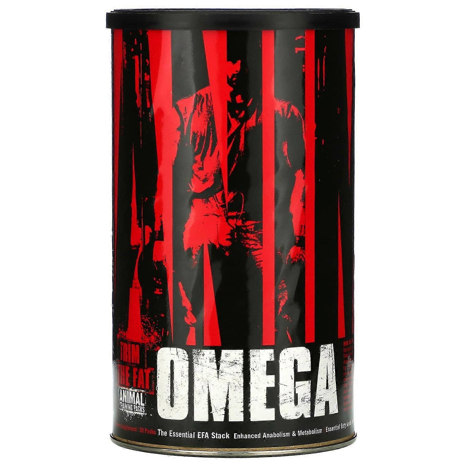 Universal Nutrition, Animal Omega, The Essential EFA Stack, 30 Packs