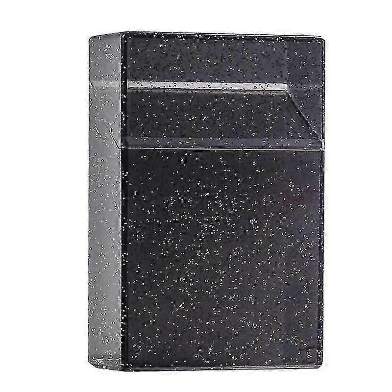 Cigarette Case Shining Clear Appearance Plastic Portable Cigarettes Box for Smoker