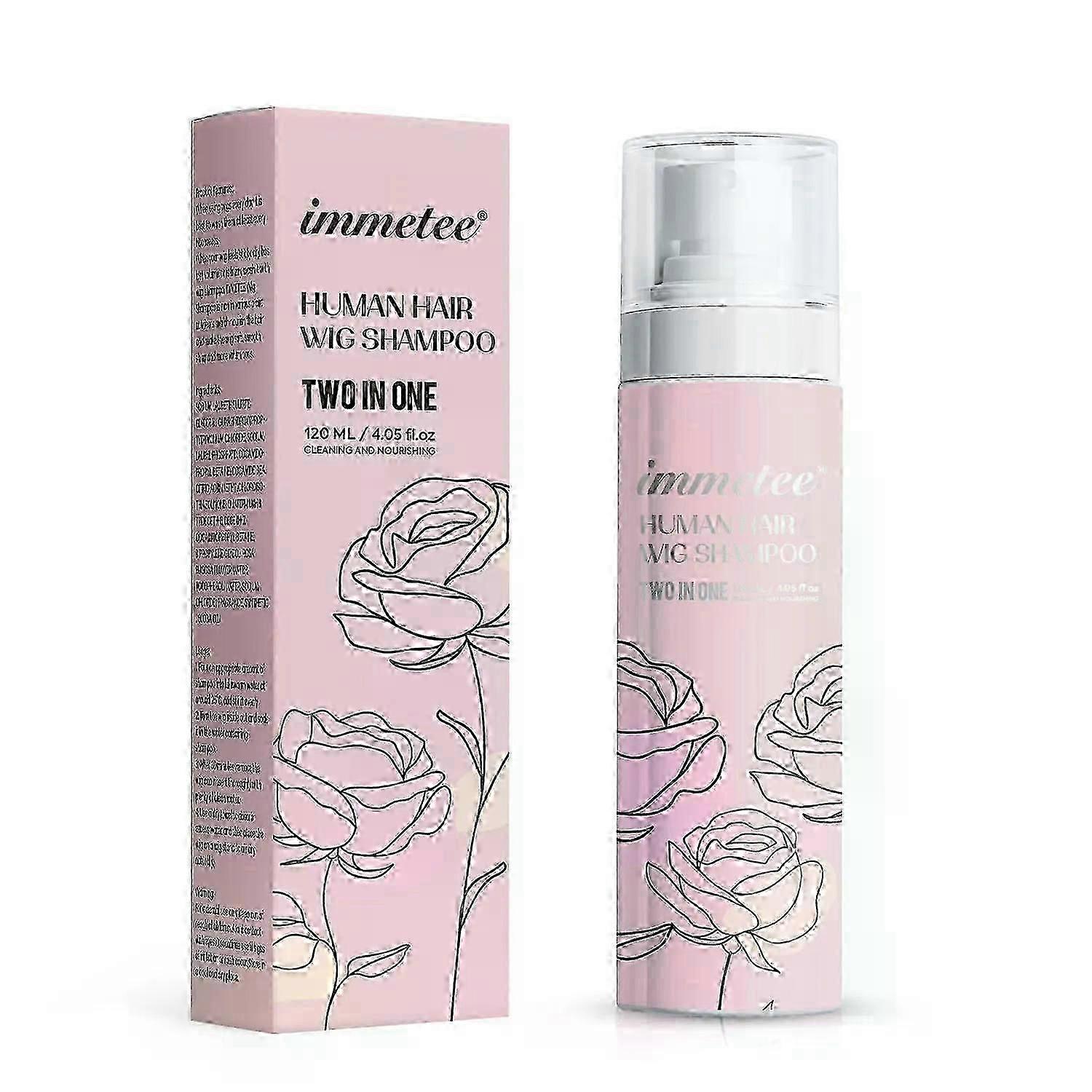 شامبو شعر مستعار 2 في 1 بلسم شعر مستعار ، يطيل عمر شعر مستعار ، شامبو شعر مستعار ، ترطيب وترطيب ، شعر مستعار اصطناعي طبيعي