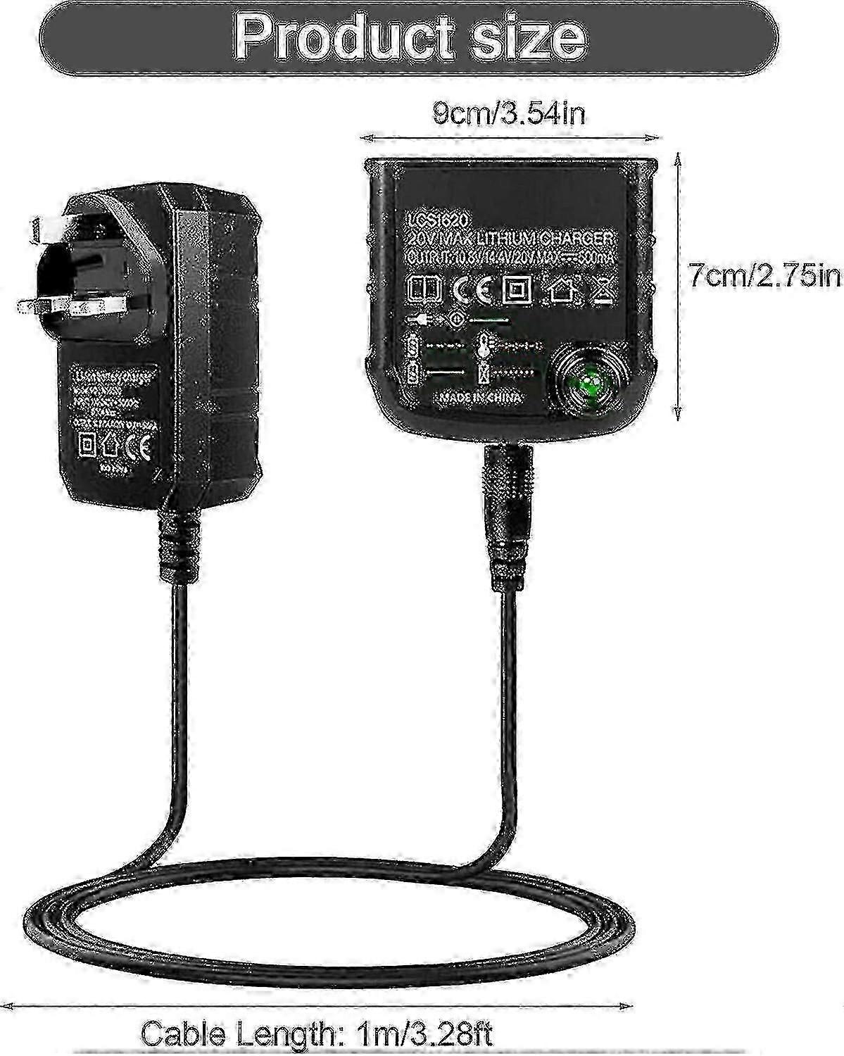 شاحن بطارية ليثيوم أيون لشاحن بطارية ليثيوم أيون 18 فولت من بلاك اند ديكر LCS1620