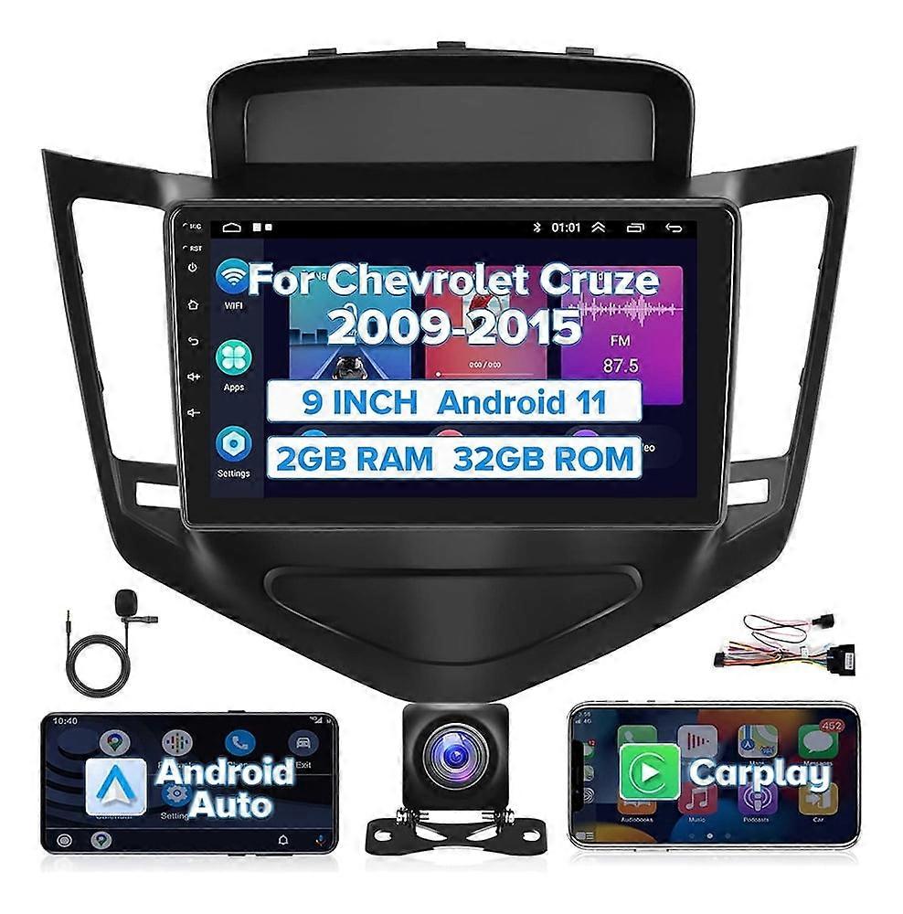 Stereo Radio for Chevrolet Cruze 2009-2015 Carplay Android GPS 2G+32G