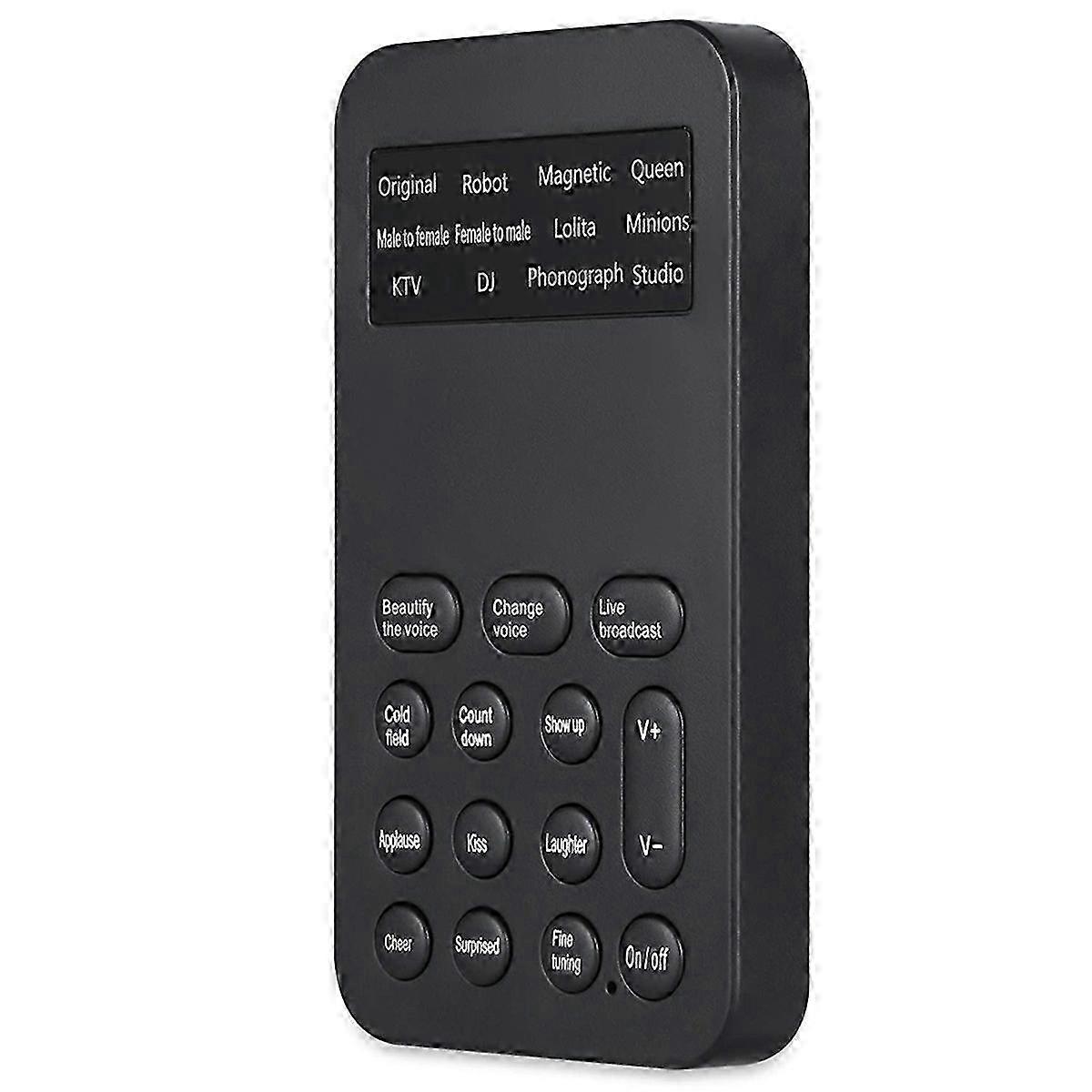 Stemvervormer Handheld Microfoon Stemvervormer met Geluid Multifunctionele Effecten Machine voor Telefoon