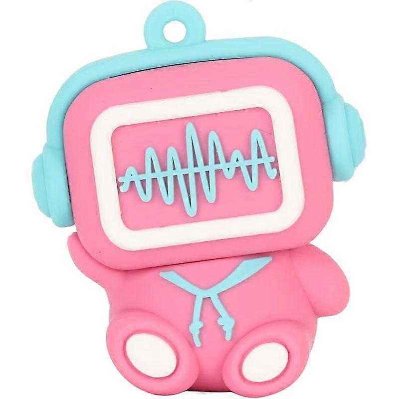 Cute U Disk, USB Flash Drive, Portable Jump Drive, Plug and Play, Suitable for Cell Phones, Computers, Laptops, Speakers and Other Devices 32GB (pink)