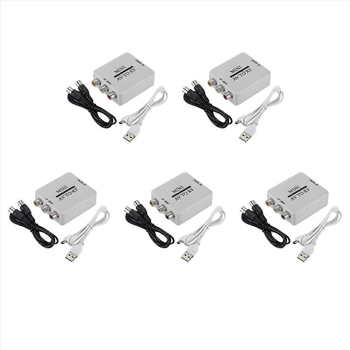  / A / V Composite Cable to / Coaxial / Coaxial Modulator TV