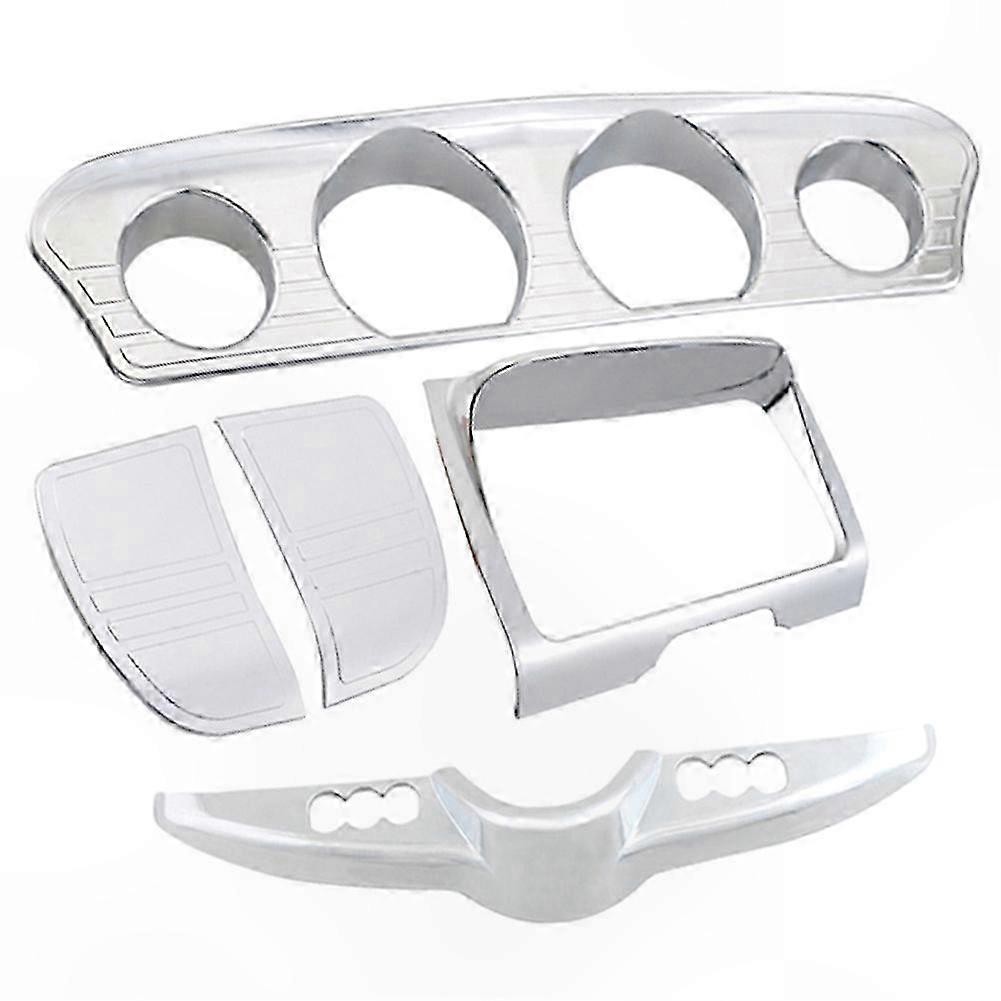 5-Pack Chrome Inner Fairing Trim Panels for Street Glide Models