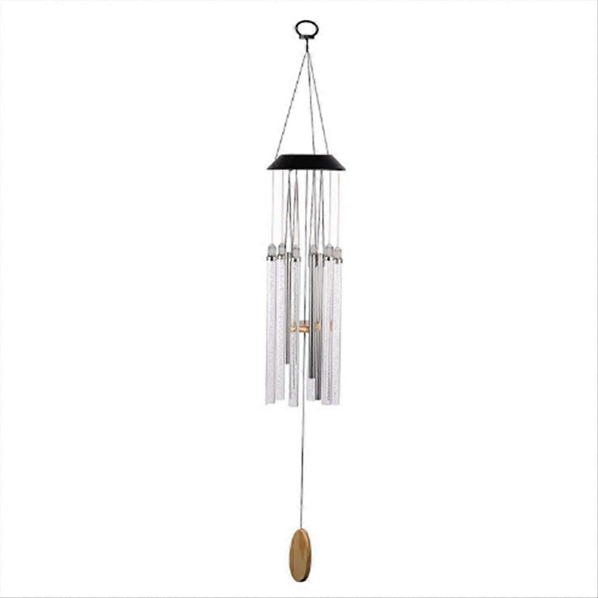 Solar Led Wind Chime Light Various Colors Light Outdoor Waterproof