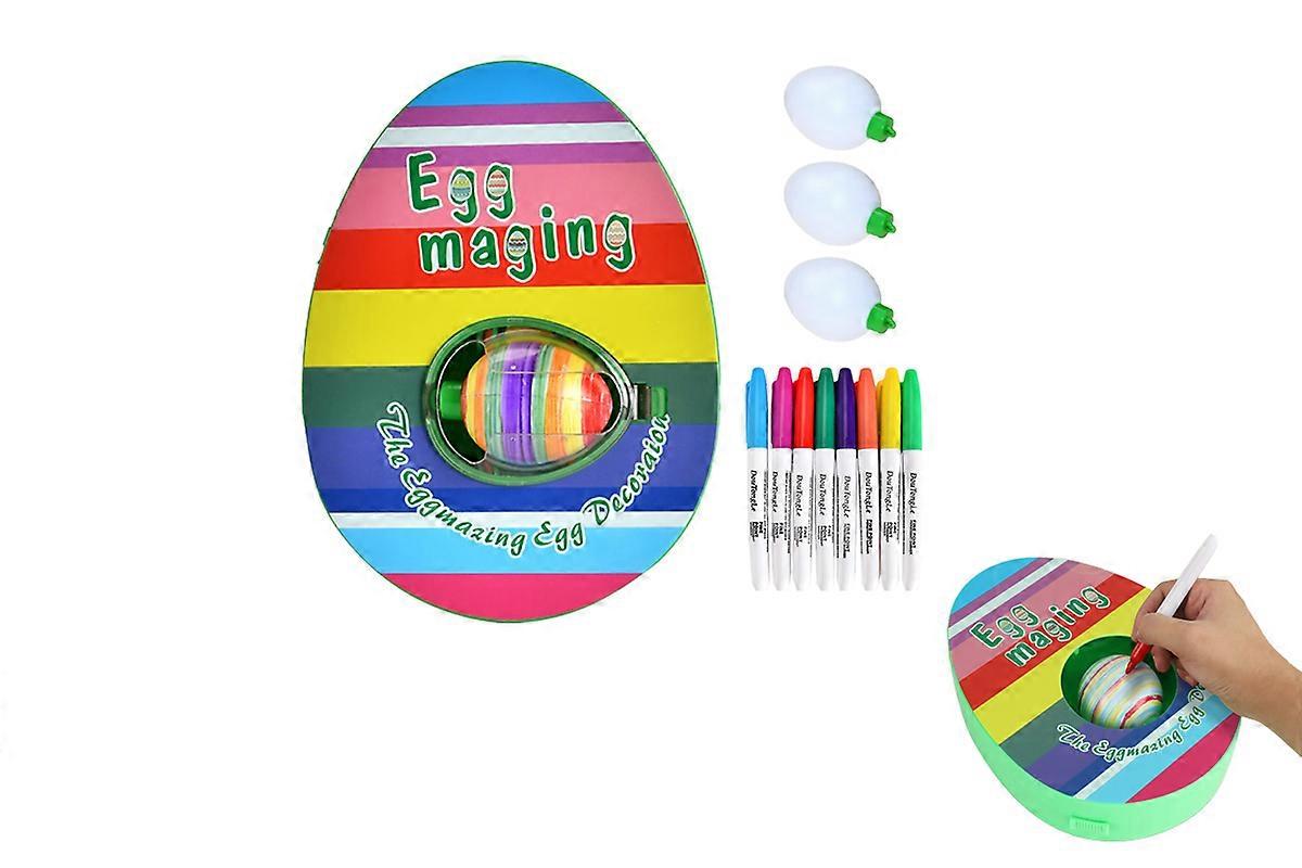 Mini Easter Egg Decorator Kit Egg Decorating Spinner Arts