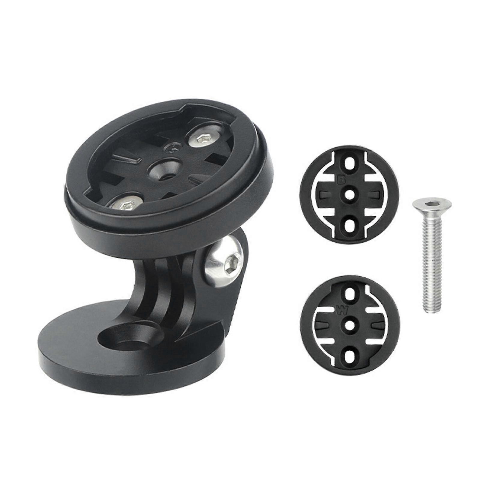 Durability Cycling Speedometers Holder Quickly Install Bike Computer Mount for Front Light and Cameras Multicolor