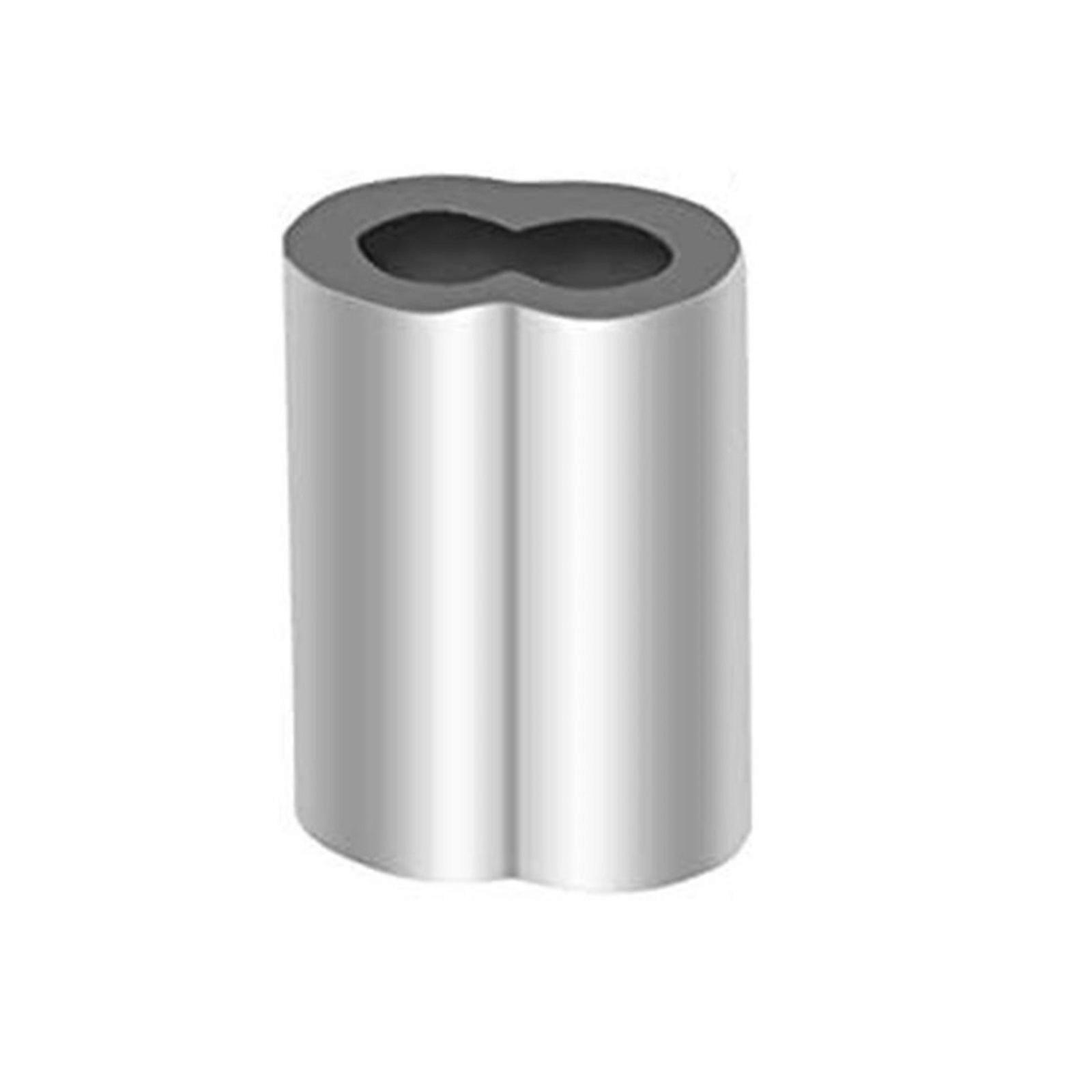 200pcs/set Aluminium Crimp Sleeve for 1.5 Wire Rope & Cable Secure Fastening Solution for Construction Projects Durable Multicolor