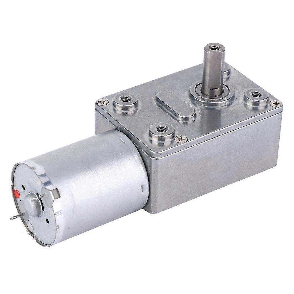 Micro Type DC Speed Reduction Motor Large Torsion Worm Gear Motor 6V(50RPM)