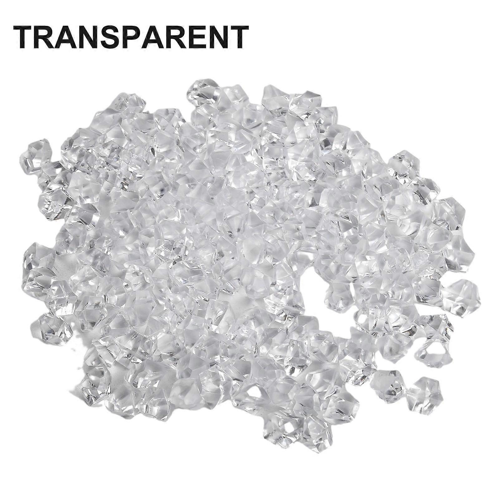 150pcs Set Ornament Display Table Scatter Vase Pebbles Acrylic Stones Hydroponic