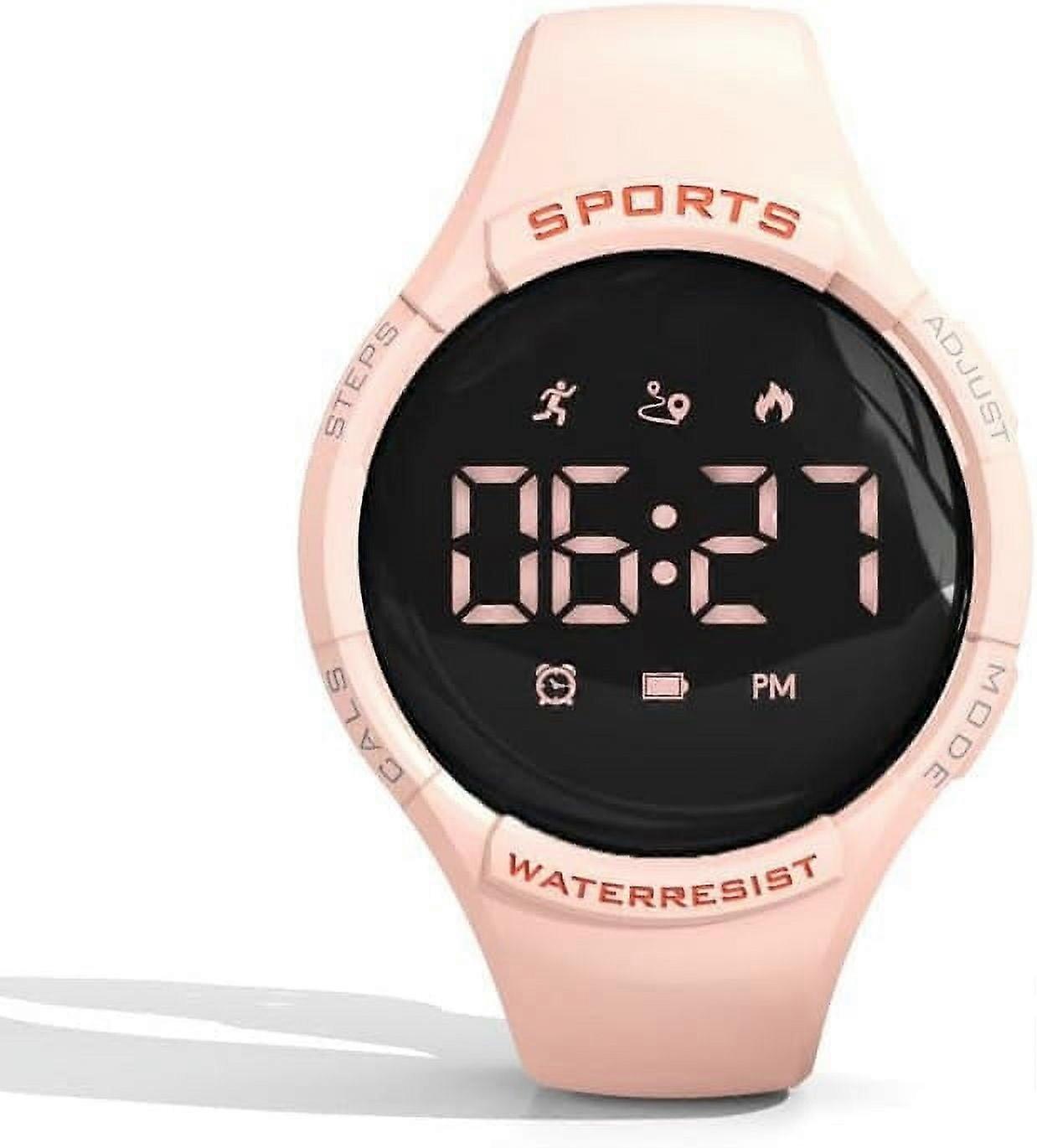 Fitness Watch No Need App, Pedometer for Calories, Distance, Steps, Digital Tracker Watch for Men Women Without Smartphone