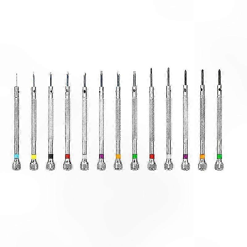 Professional Watch Repair Tool Kit with 13 Precision Screwdrivers