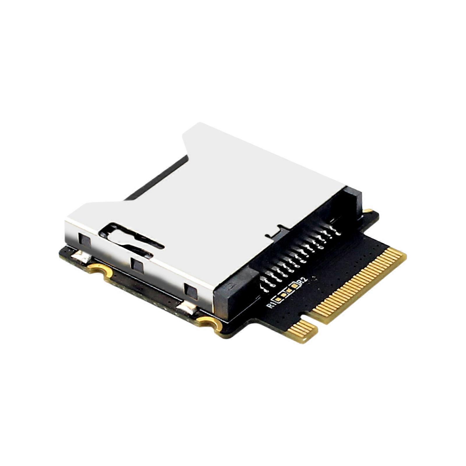 Cf A To M.2 NVME Adapter PCIE4.0 Compatible Metal Housing Converters For Ssds Backups Operations Connectivities Multicolor