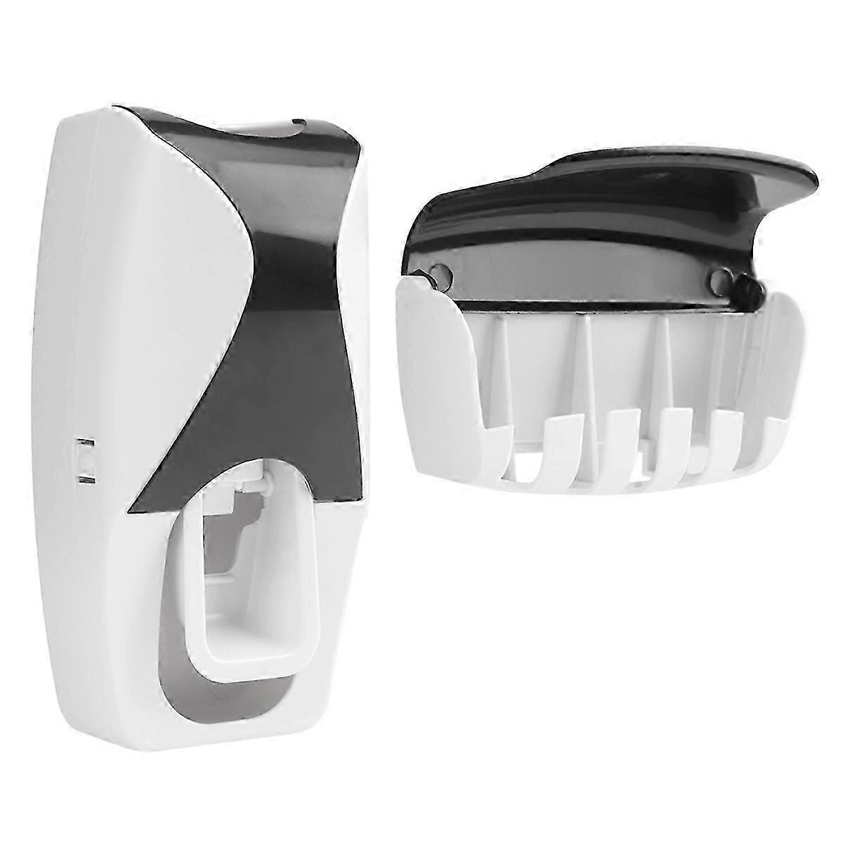 2025 Wall-Mounted Toothbrush Toothpaste Holder, Automatic Dispenser