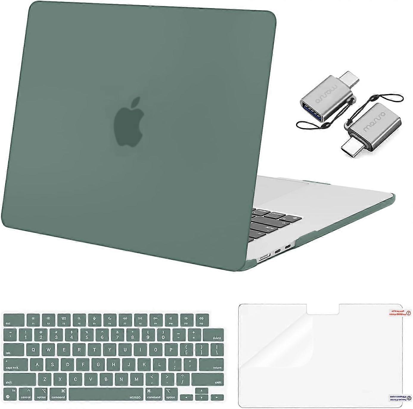 Compatible with MacBook Air 15 inch Case 2023 2024 Release M3 A3114 M2 A2941 Liquid Retina Display Touch ID,