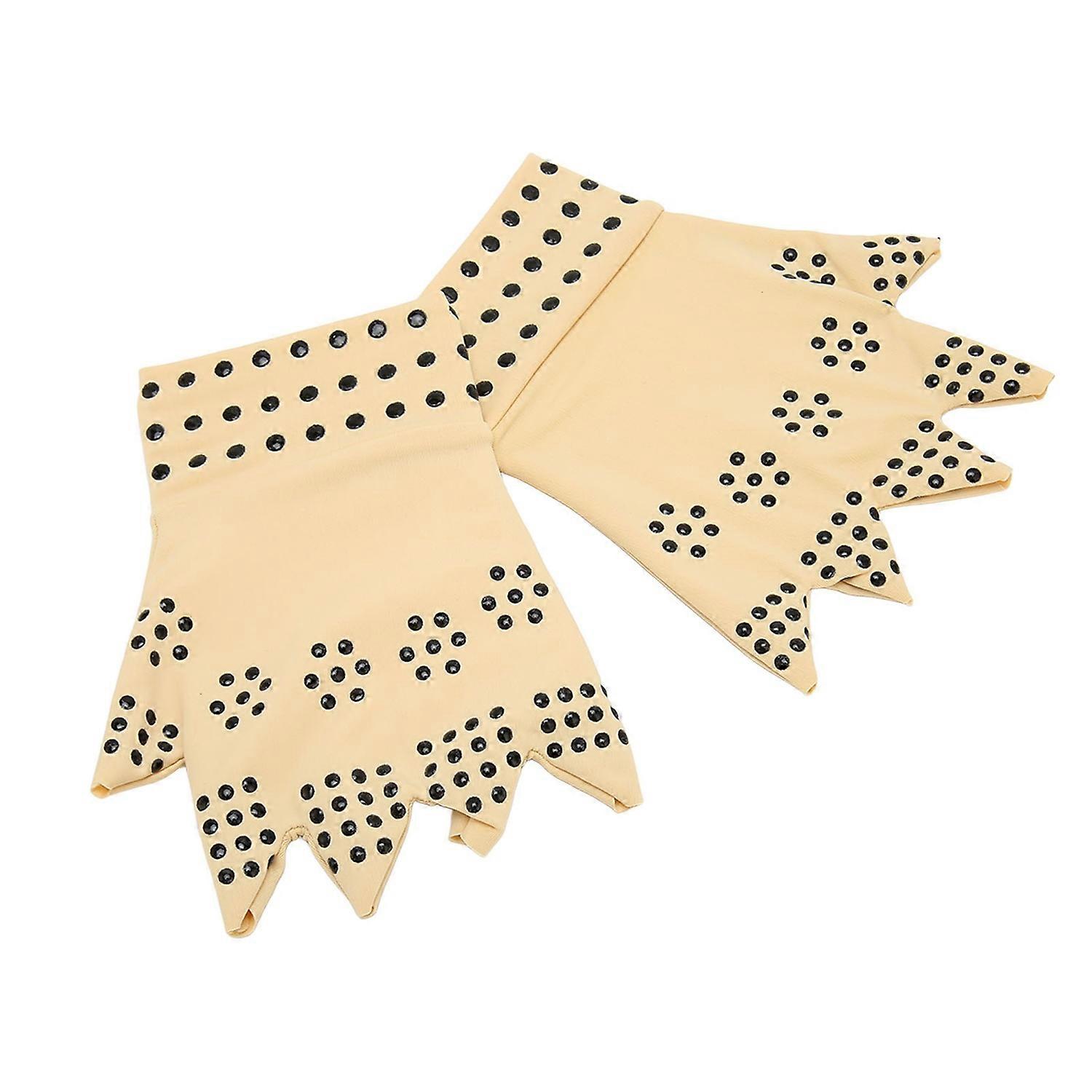 2pcs Compression Arthritis Gloves Half Finger Prevent Slip Reduce Pain Hand Pains Compression Gloves