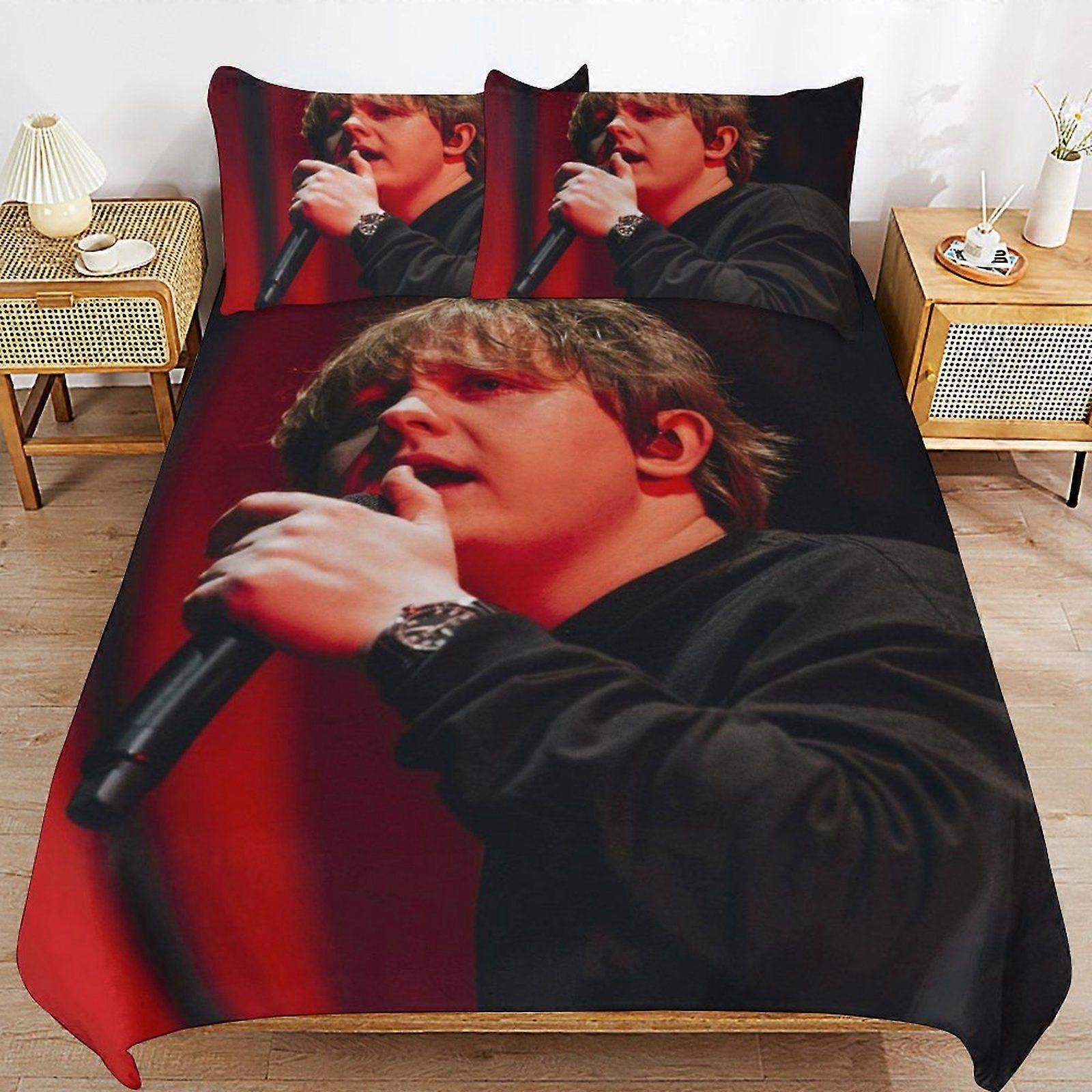 w266 LEWIS CAPALDI Daily Routine Sleep Ready Fabric Soft Layer Long Lasting Thread Duvet Cover Sets Essentials n266