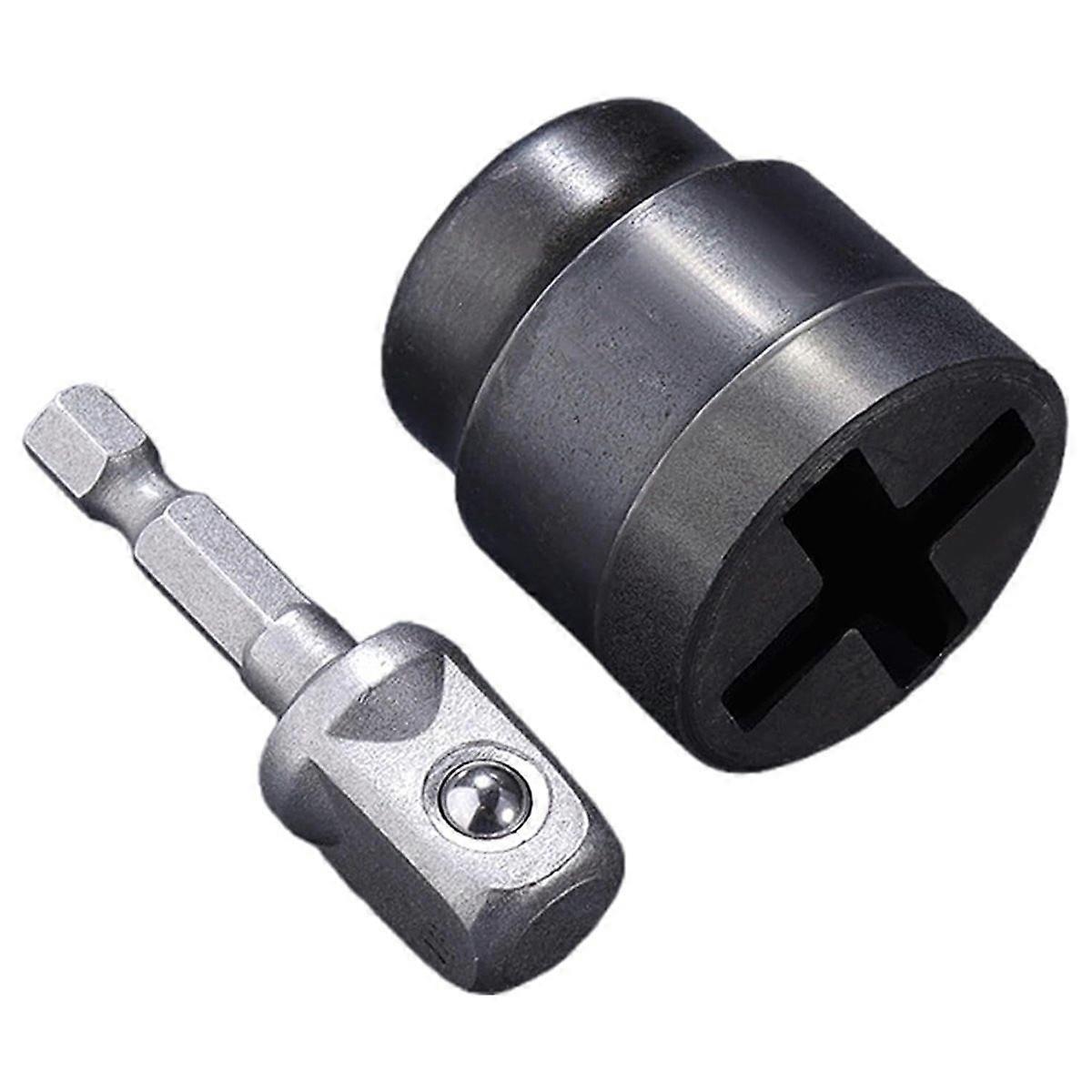  Power Socket Adapter for Scissor Jacks - Universal Drill Fit, for RV, Trailer, Car Maintenance