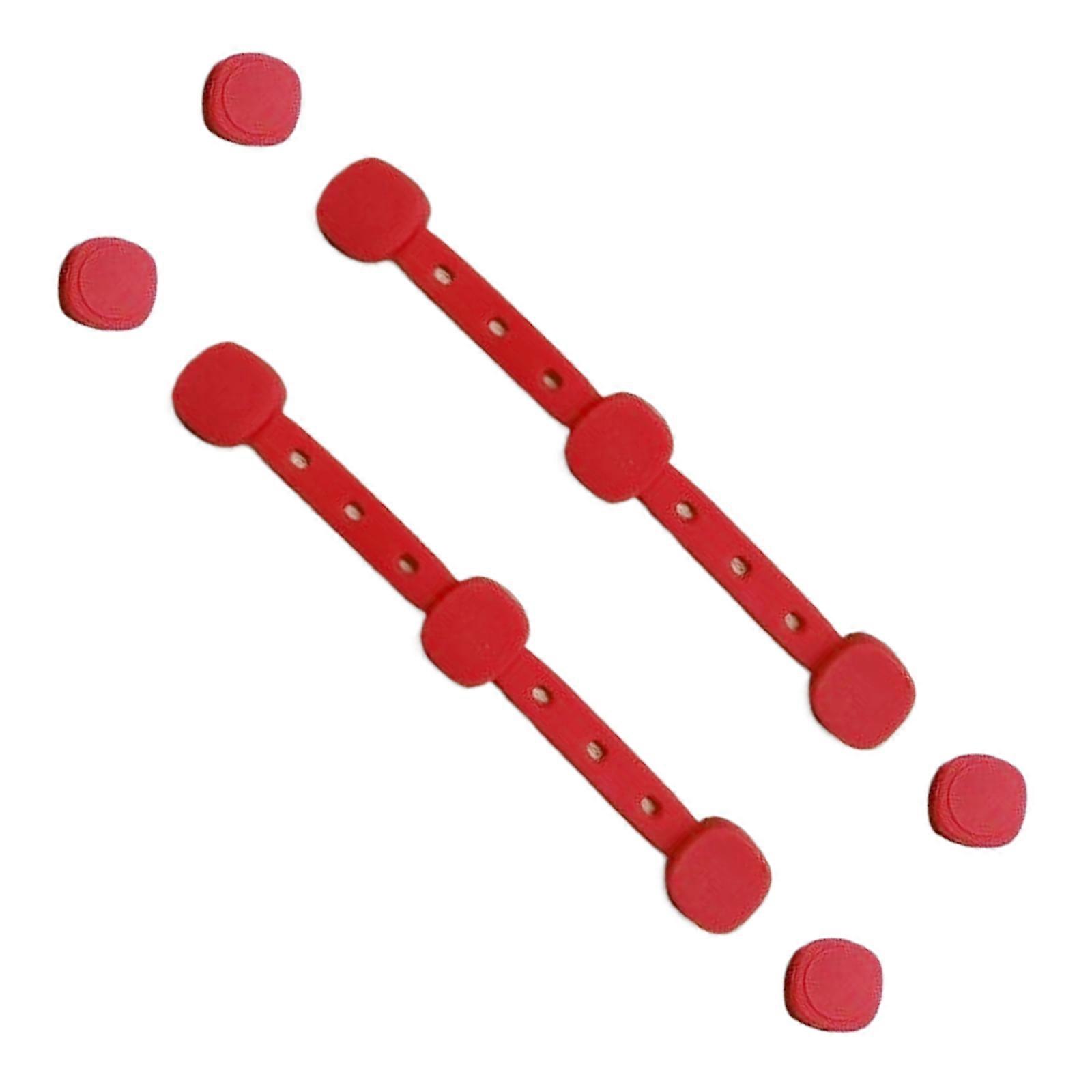 2Pieces of Air Fryers Silicone Buckles with Strong Magnetism Suitable for Securely Holding Paper and Avoiding Rust Multicolor