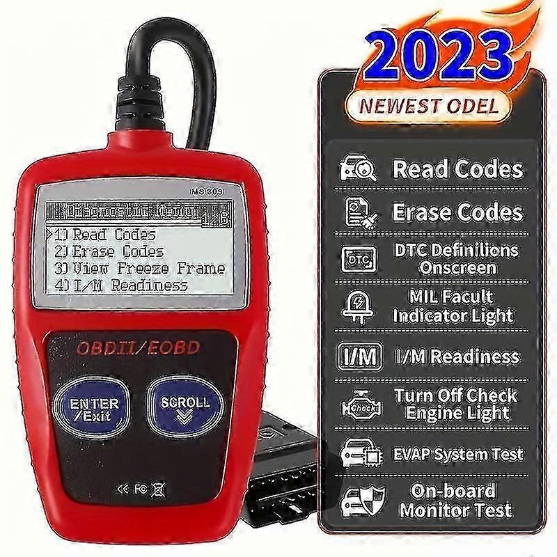 Car's Diagnostic Tool:The Upgraded Version Of MS309 OBD2 OBDII EOBD Fault Code Reader Scanner Tool