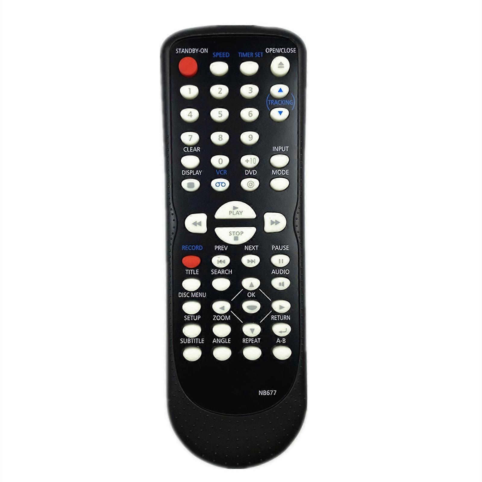 Travel Friendly Remote Control For CDV220MW9 DV220MW9A DV220MW NB677 Player Devices Ergonomic Layout Drop Resistant Multicolor