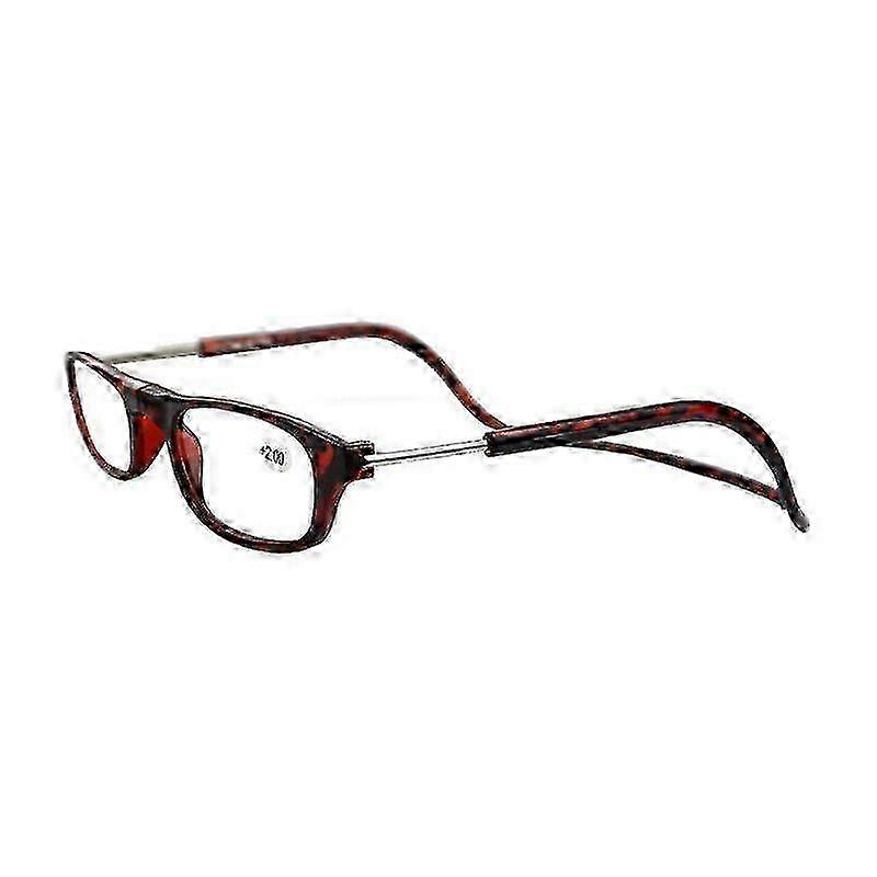 1x Suspendu Pliant Magnétique Lecture Lunettes Lunettes Front Click Connect