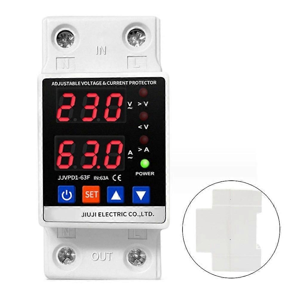 Self-Restorable Adjustable Over-Voltage And Under-Voltage Protector Reset Switch