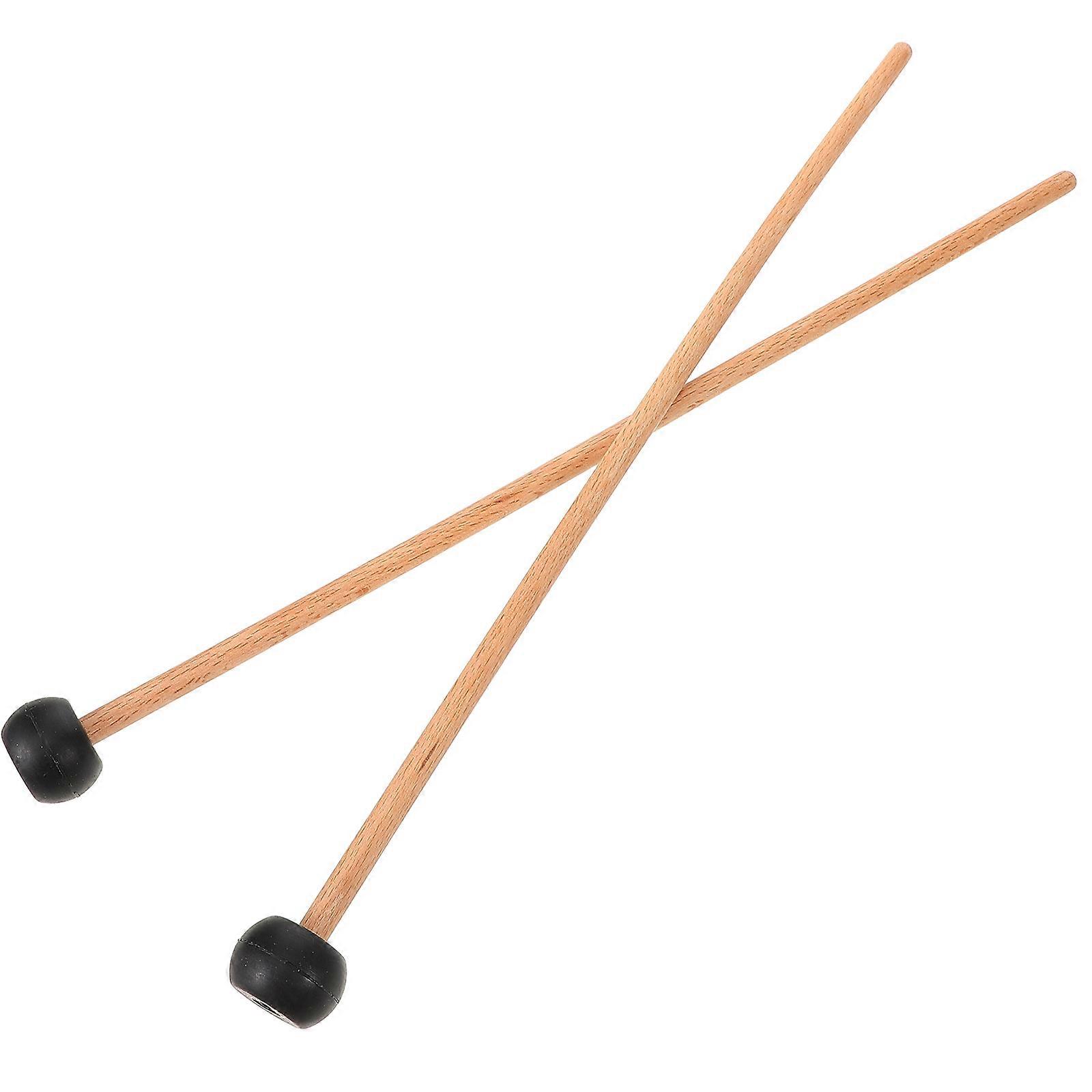 Durable Tongue Drum Mallets for Home Use 1Pair Professional Marimba Sticks